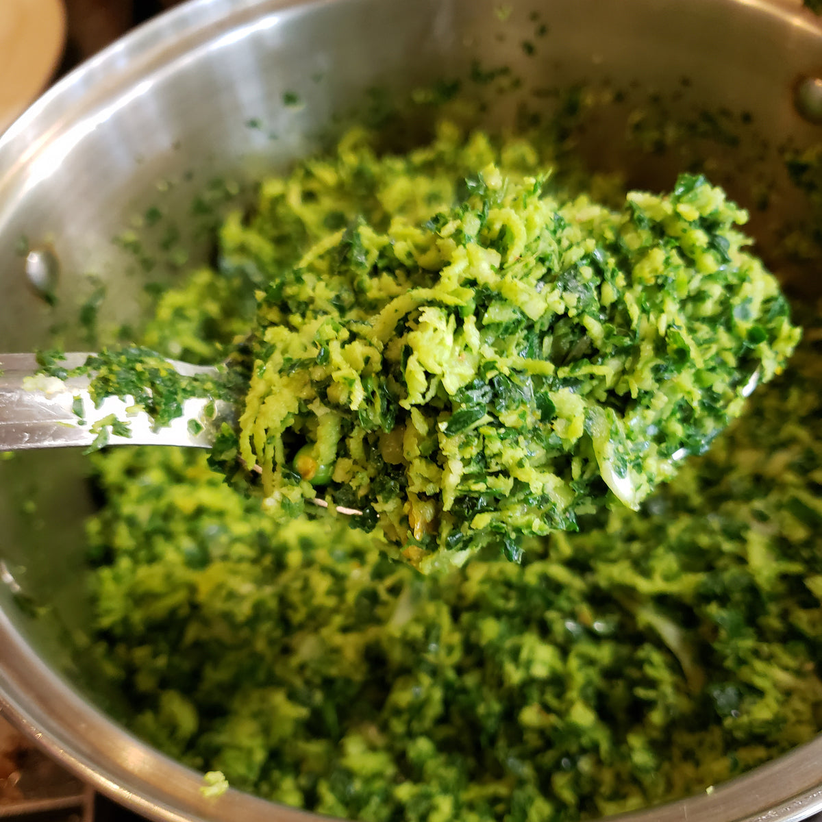 Kale Mallum / Kale & Coconut Salad